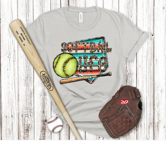 Bella+Canvas Softball Tee