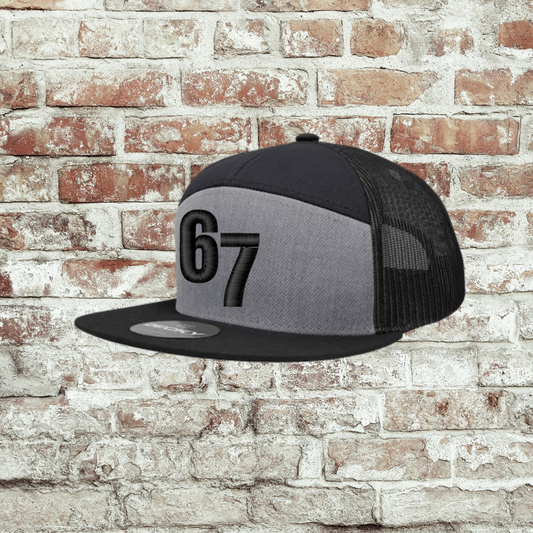 67 Embroidered Decky Hat