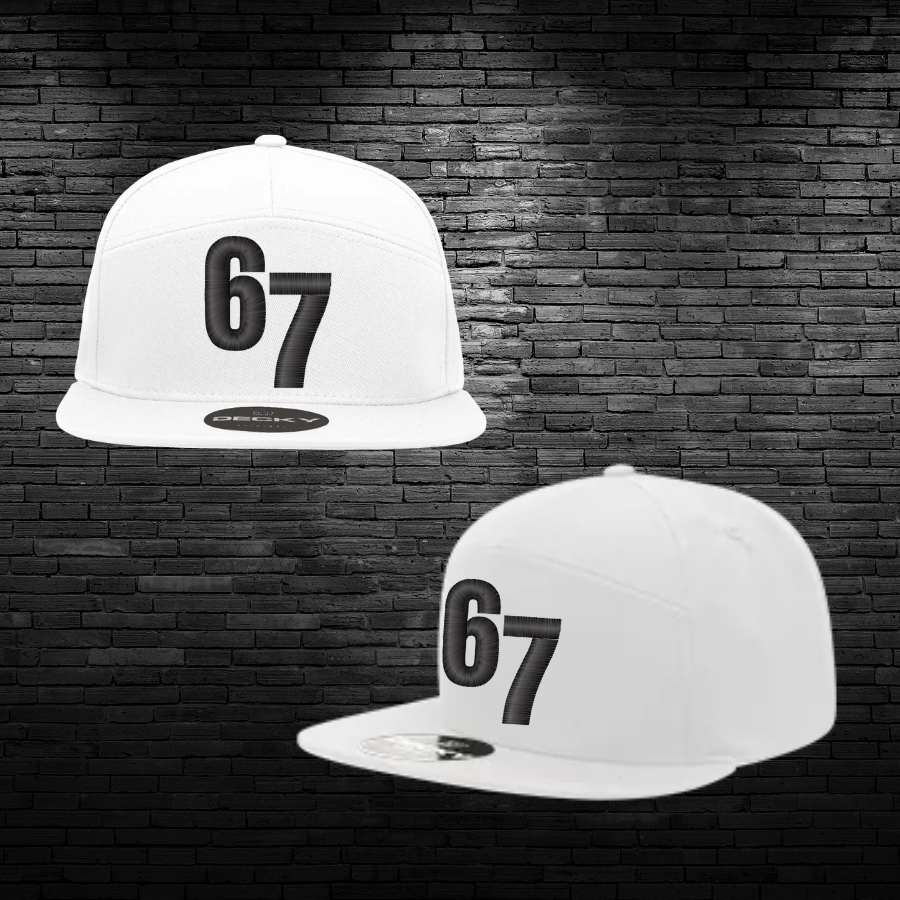 67 Embroidered Decky Hat