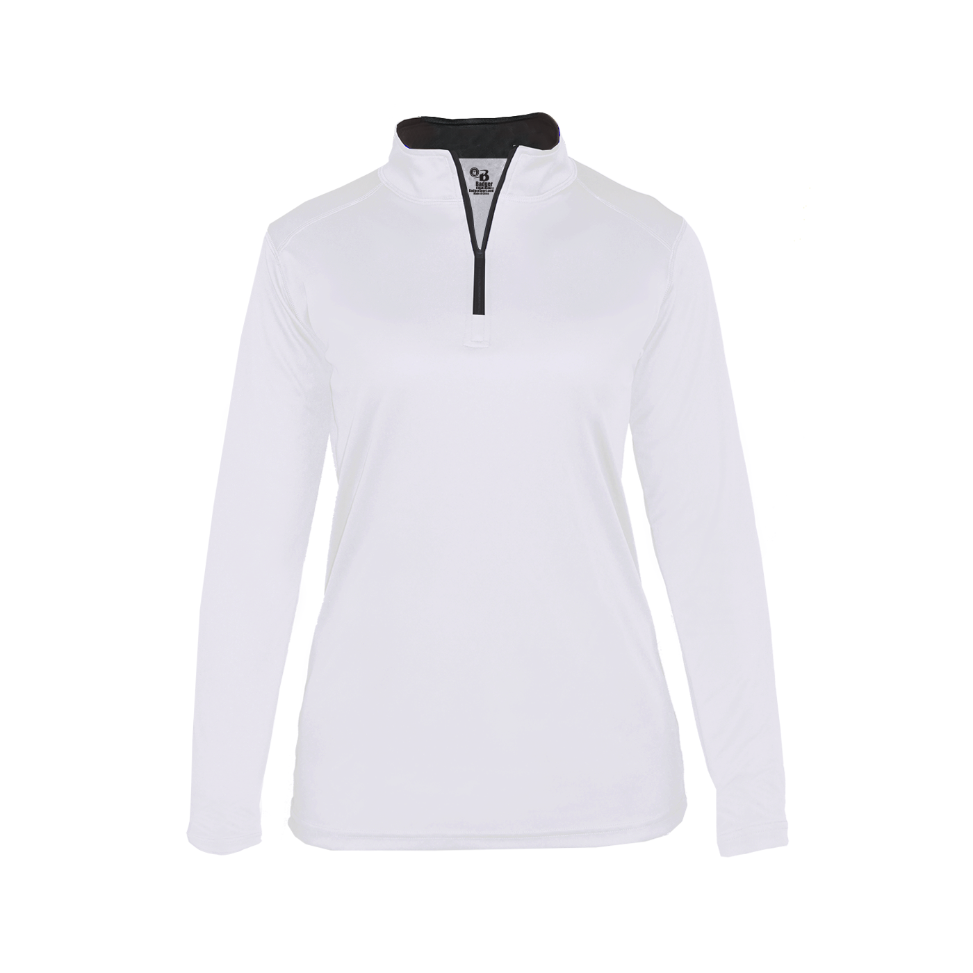 Badger Sports B-Core Womens 1/4 Zip Add Custom Logo