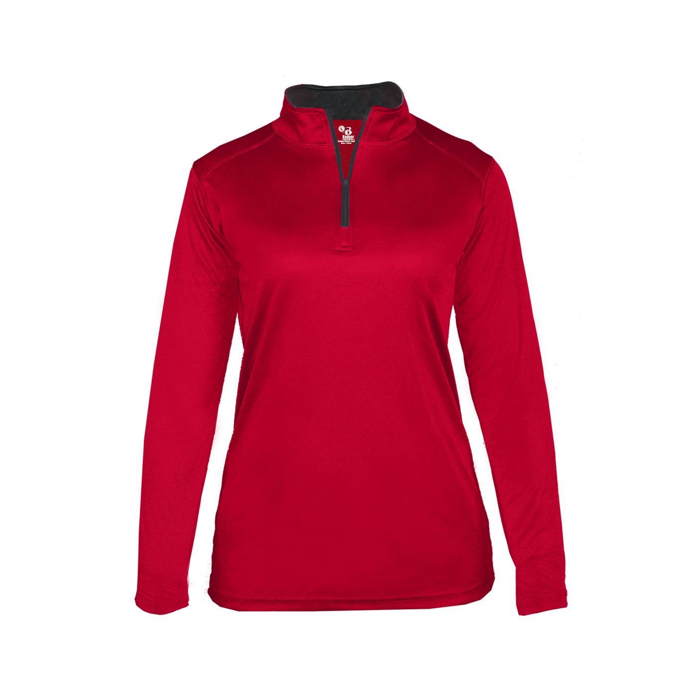 Badger Sports B-Core Womens 1/4 Zip Add Custom Logo