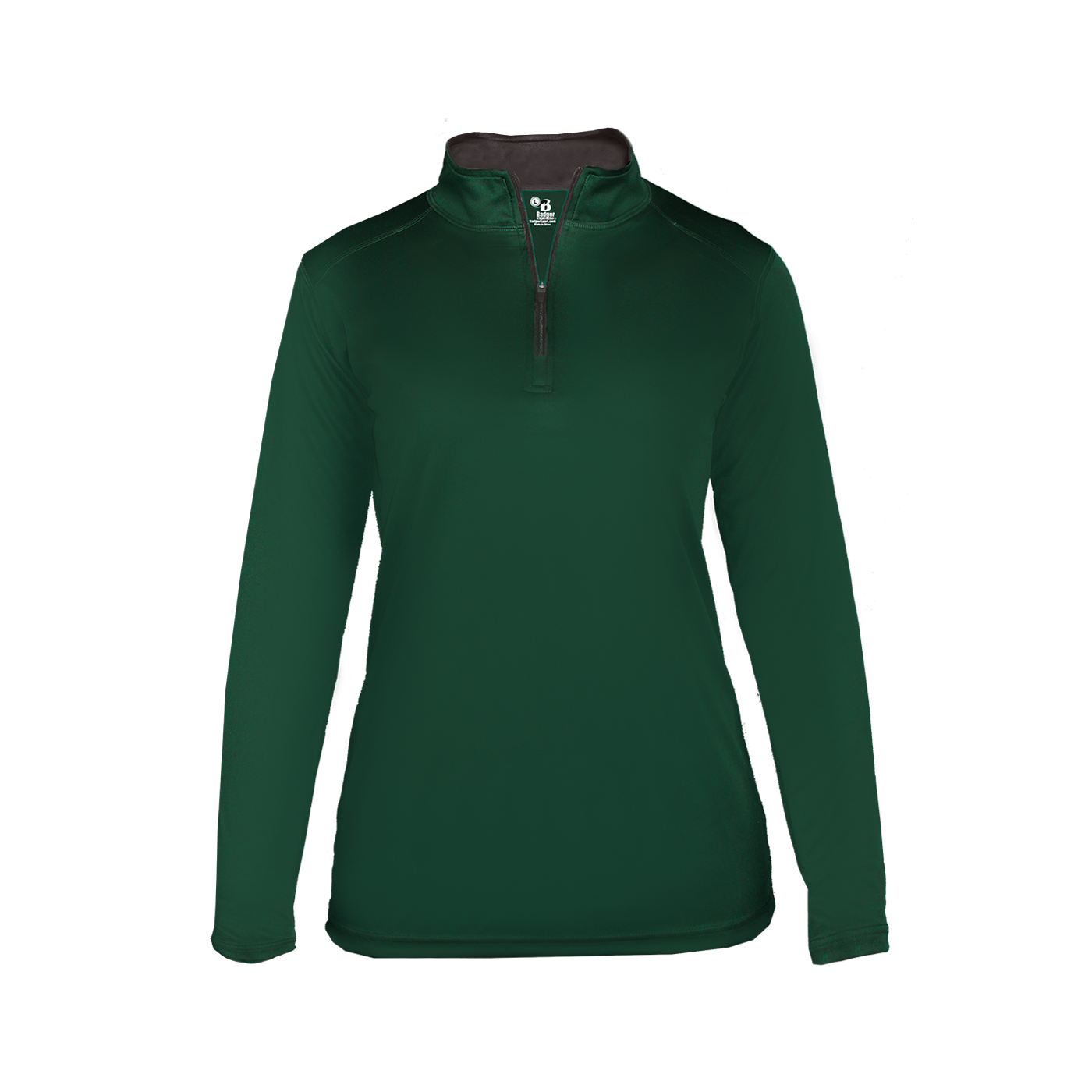 Badger Sports B-Core Womens 1/4 Zip Add Custom Logo