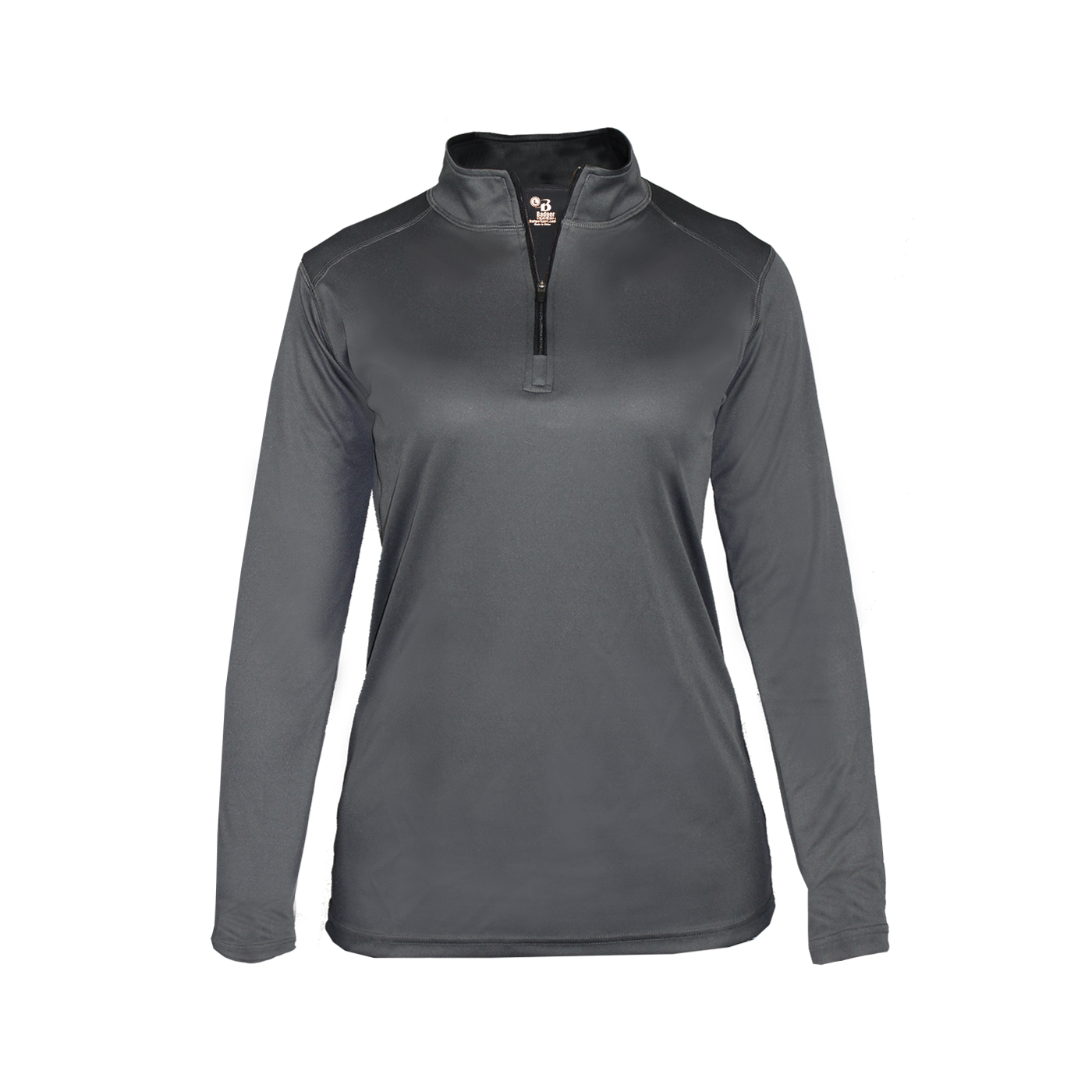 Badger Sports B-Core Womens 1/4 Zip Add Custom Logo